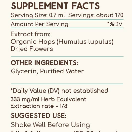 HerbEra - Wholesale Tincture - Hops Tincture3