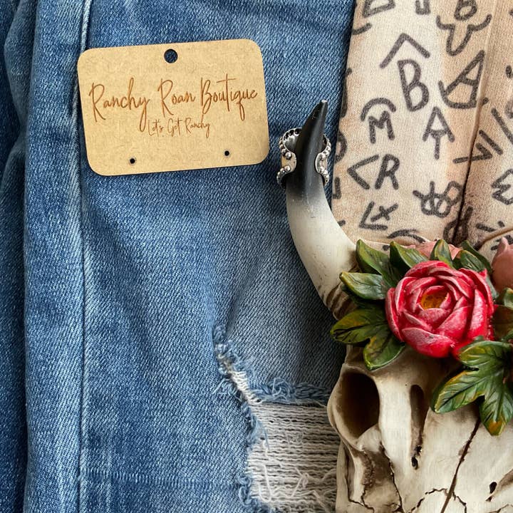 Ranchy Roan Boutique - Wholesale Cocktail/Statement Ring - Western Design Cactus Cuff Ring1