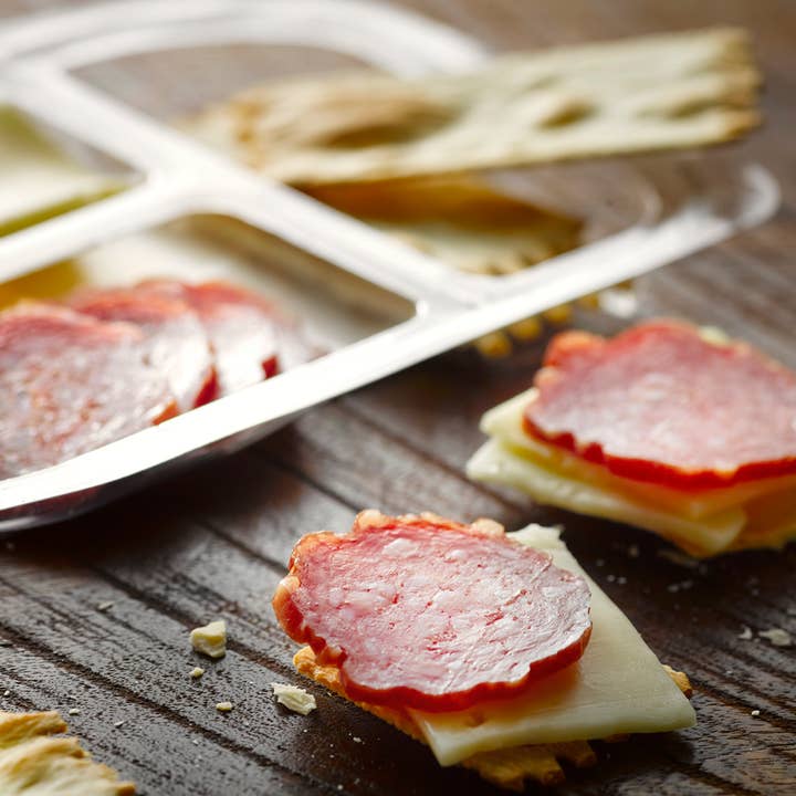 Olli Salumeria Americana - Wholesale Salami - Olli Calabrese & Asiago Snack Pack2