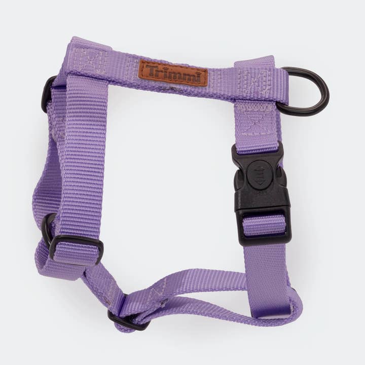 Nylon harness lilac for wholesale by Trimmi