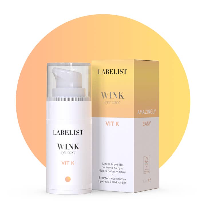Labelist cosmetics - Wholesale Eye Cream/Gel - WINK SERUM EYE CARE VIT K - Moisturizer for Dark Circles