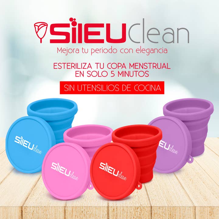 Sileu - Wholesale Menstrual Cup - Foldable sterilizer with lid3