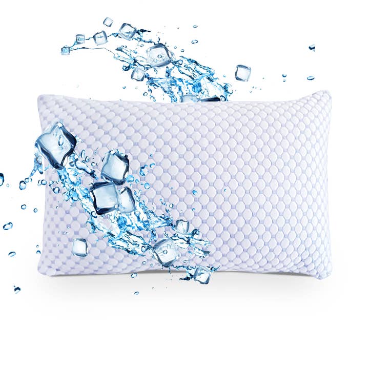 Okao Home Goods - Wholesale Bedding Pillow - Cold Pillow Bamboo - Best Night Ice Pillow for Comfortable Sleep