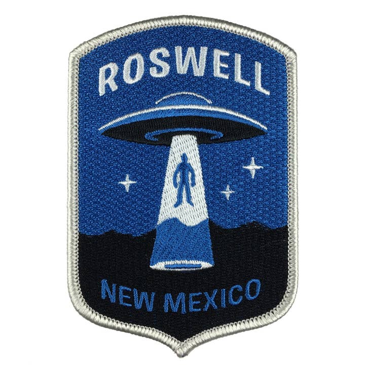 Roswell, New Mexico UFO Alien Abduction Patch for wholesale by Monsterologist