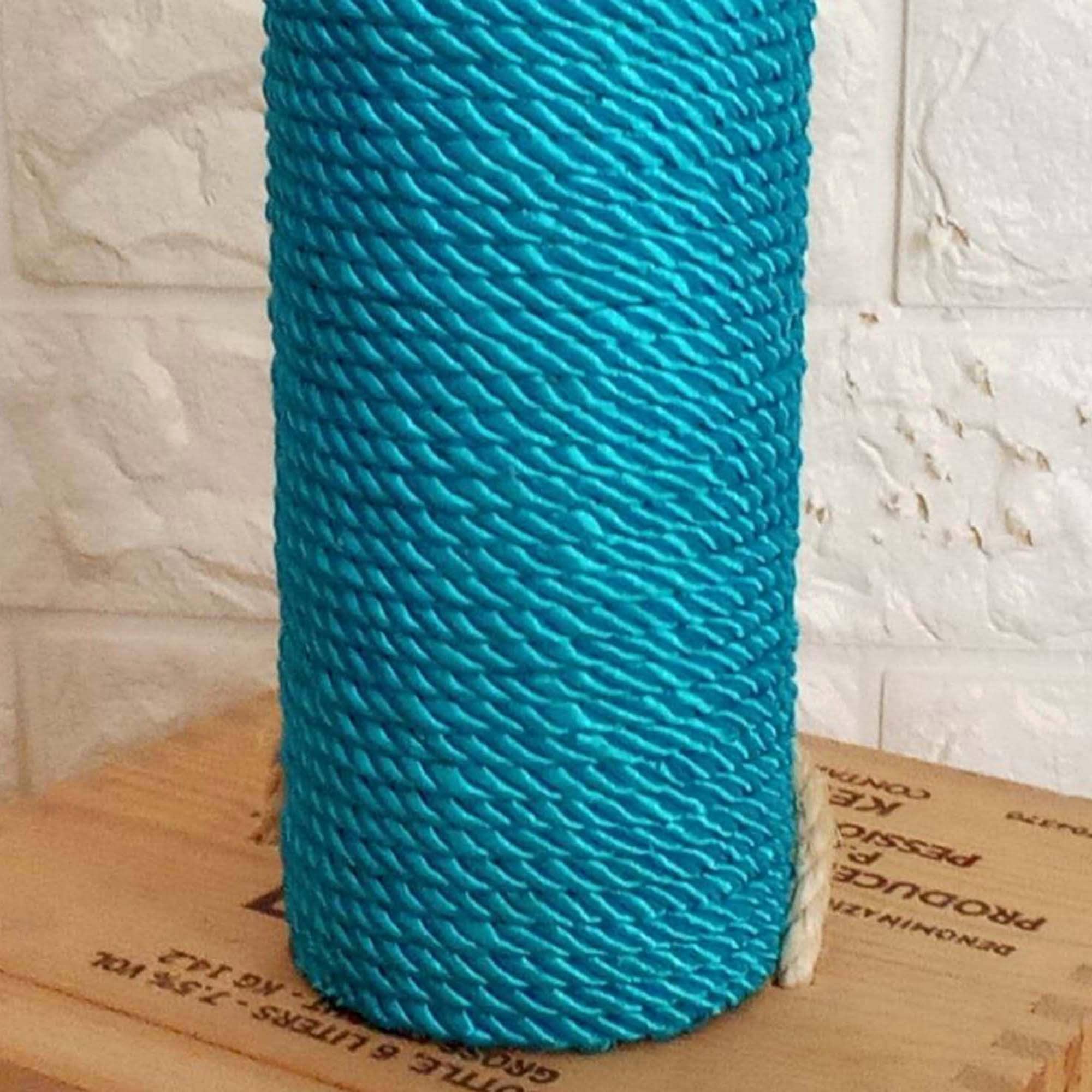 JuteExtravaganza - Vendita all'ingrosso Vasi - Grande vaso da pavimento turchese alto per erba pampas e decorazioni9