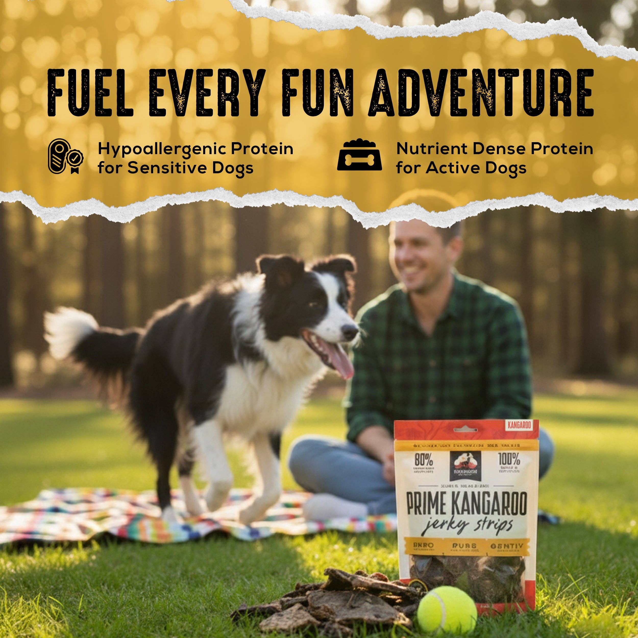 Outback Bones - Wholesale Pet Treats - Dog - Prime Kangaroo Jerky Strips3