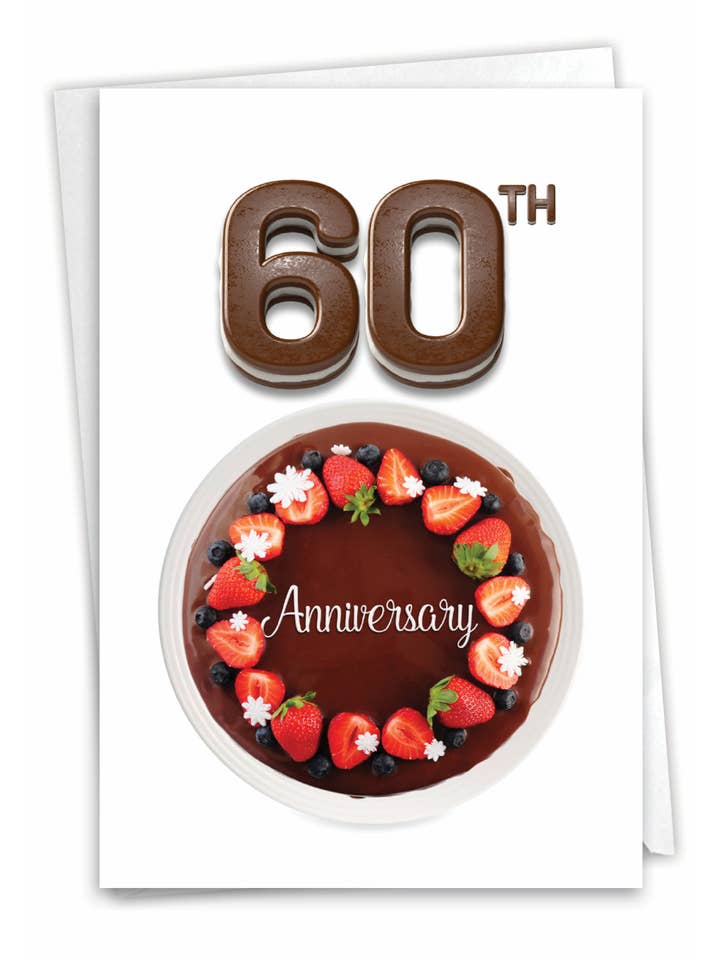 Jubiläumskarte - Großer Tag 60 für den Großhandel von NobleWorks