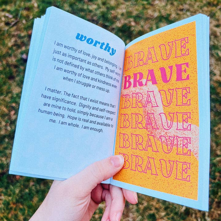 50 affirmations de poche - Livre pour la vente par Julie Annette Studios