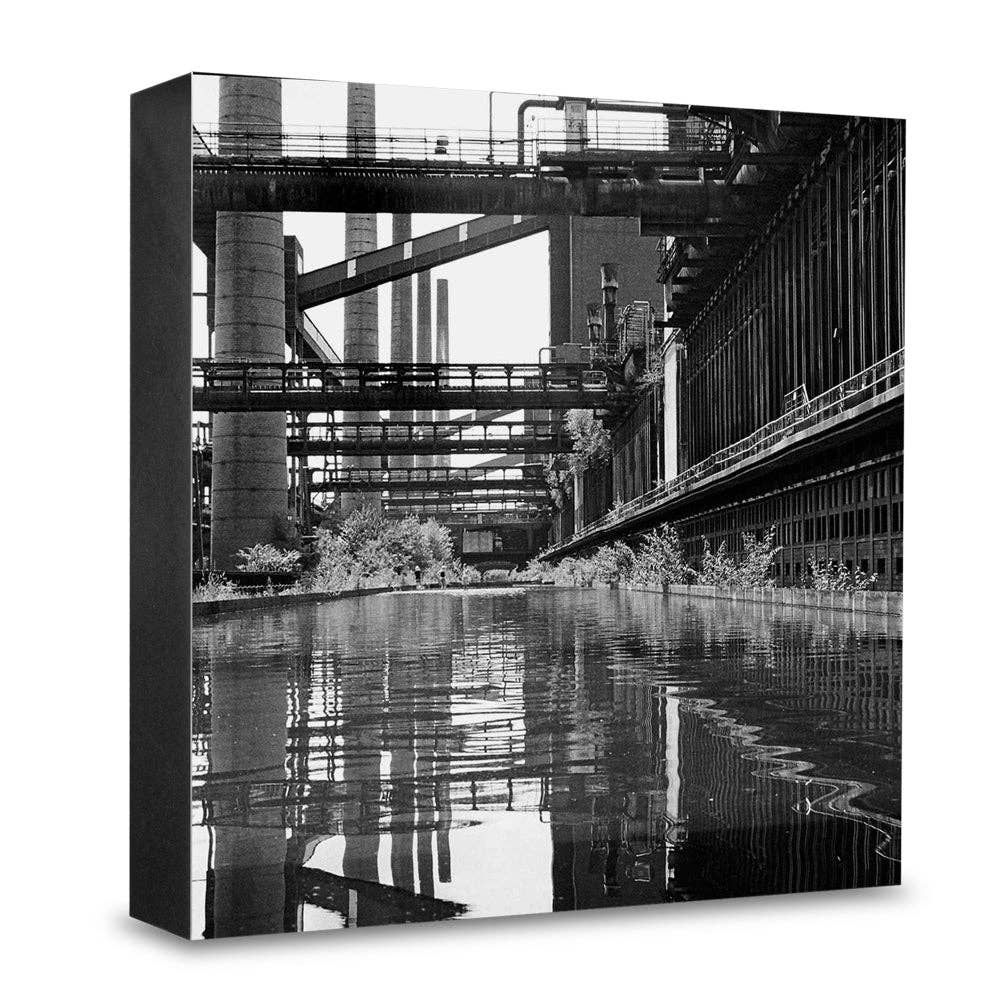 COGNOSCO - Wholesale Art Print - Holzblock Essen/Ruhr - Zollverein coking plant (III)0