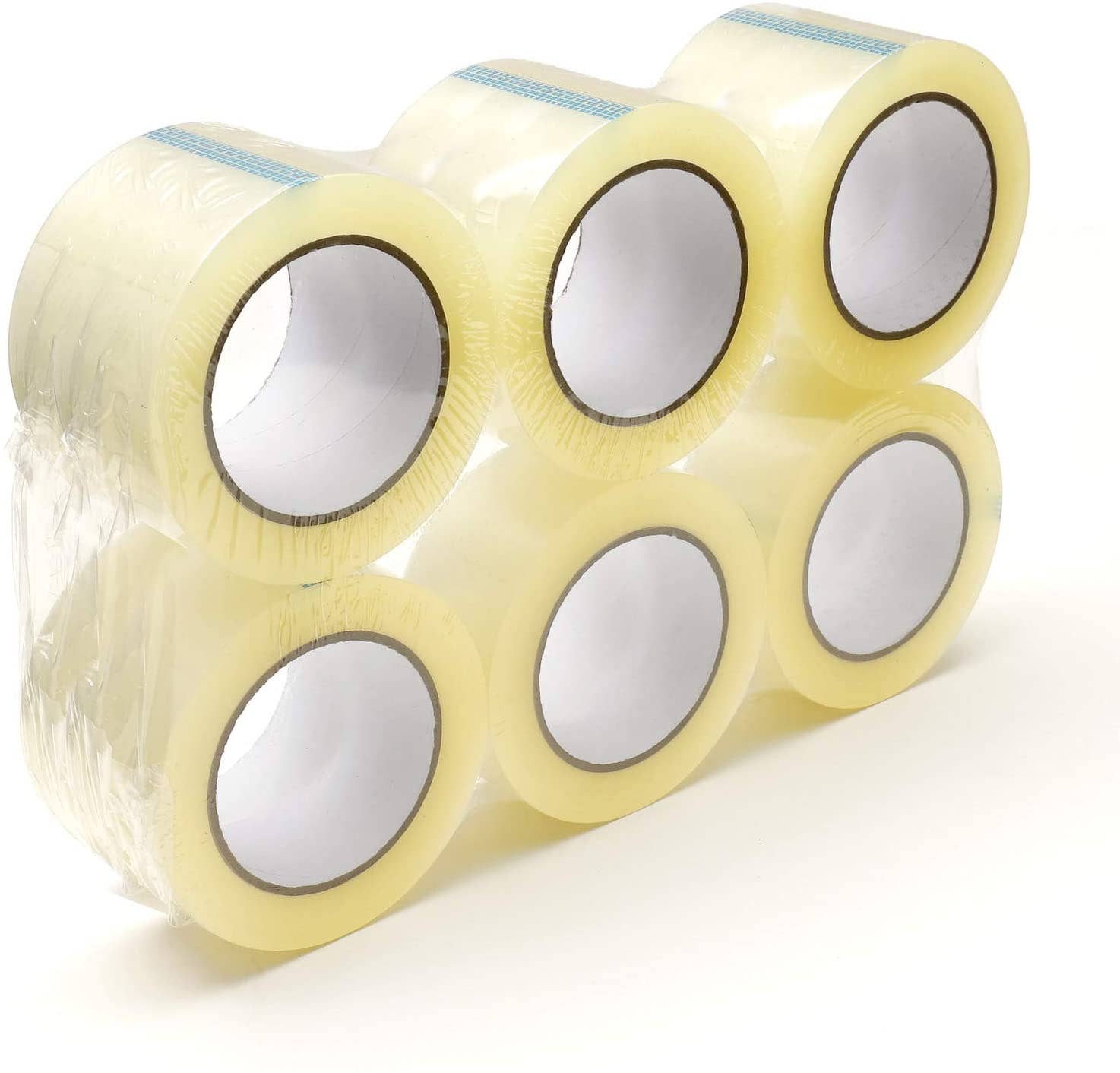IPACKNOW INC - Wholesale Tape - 24 Rolls Clear Packing Tape, 3" x 110', 2.0 Mil,1