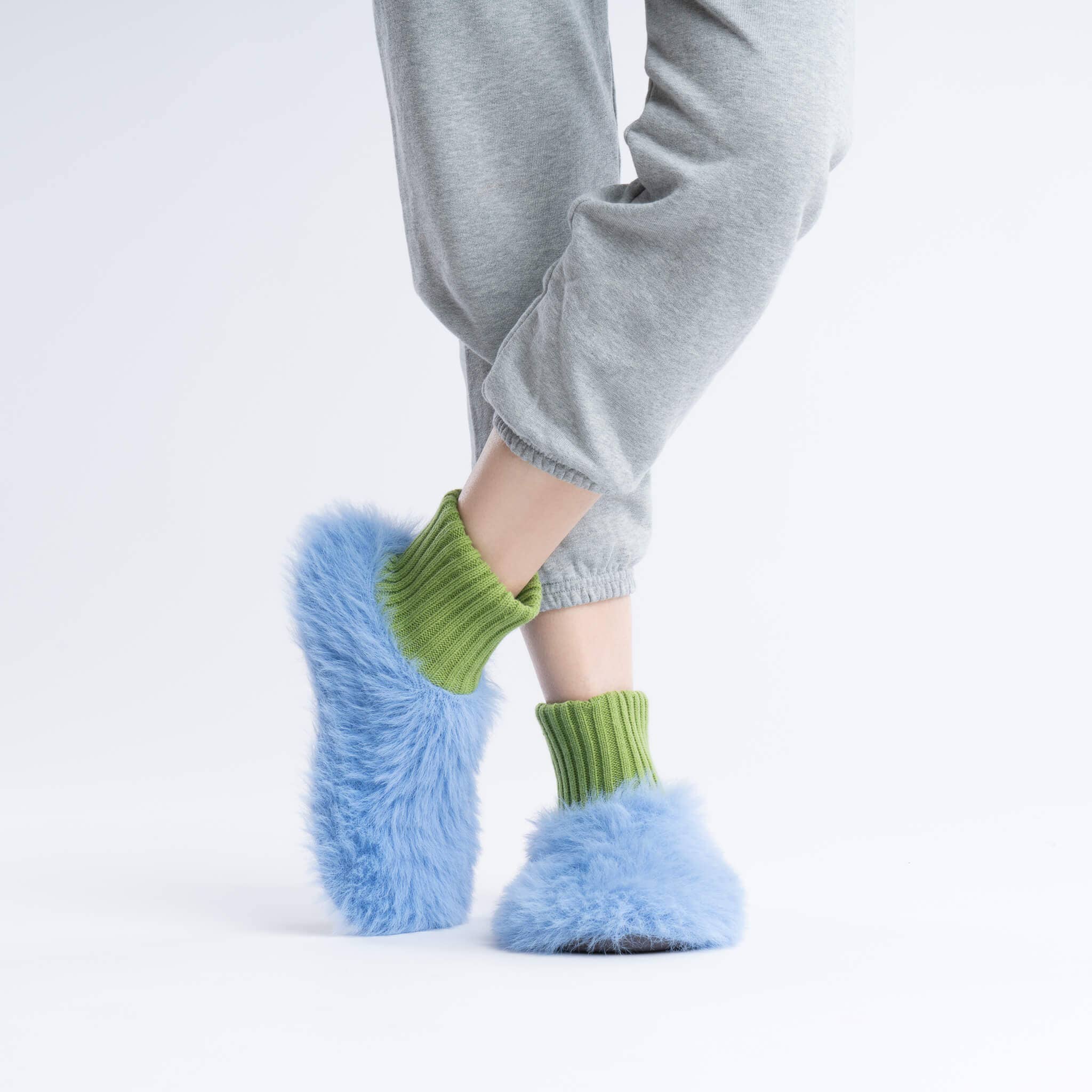 VERLOOP | knits – wholesale Slippers – Unisex – Fur Sock Slippers7