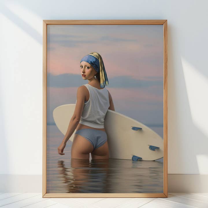 Dikhotomy - Wholesale Art Print - Impresión artística Surfing Pearl2