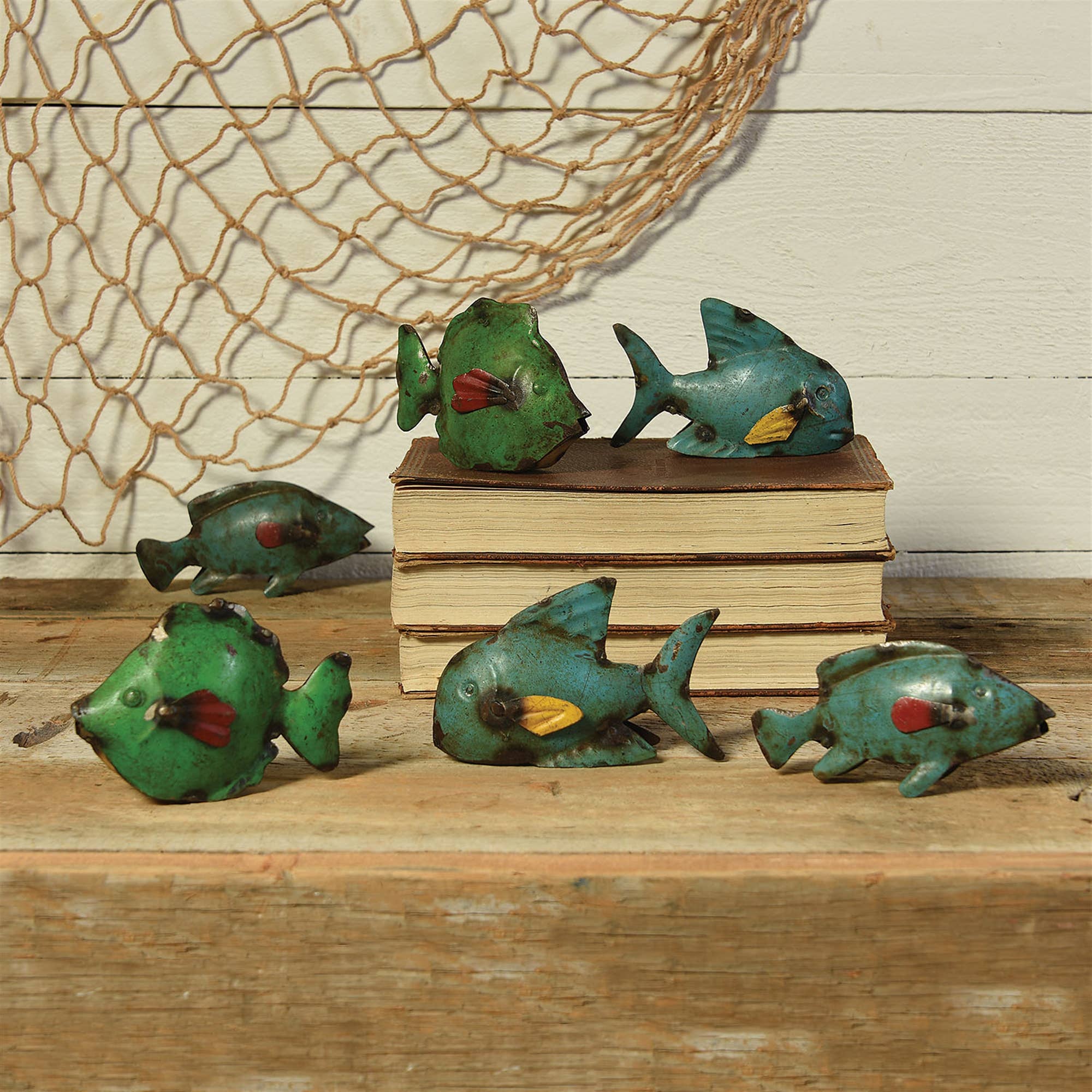 HomArt - Wholesale Decorative Figurine - Metal Fish - Assorted Colors9