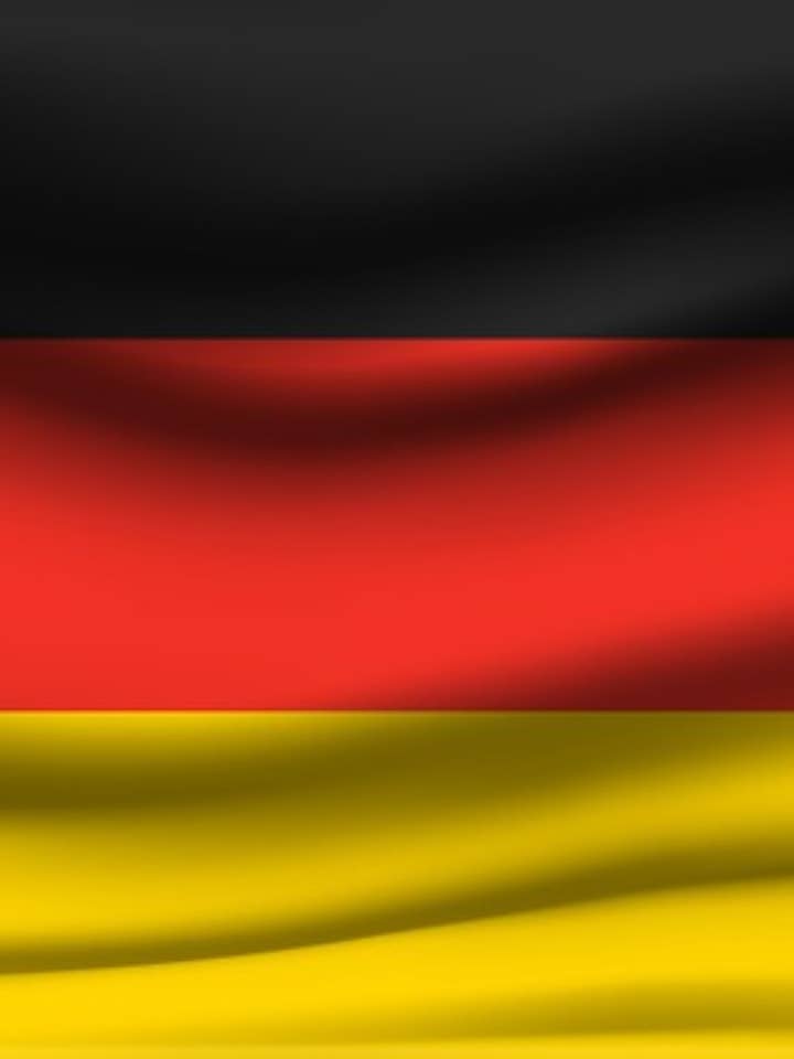 Landesflagge Deutschland 90 x 150 cm - 100% Polyester für den Großhandel von Partychimp