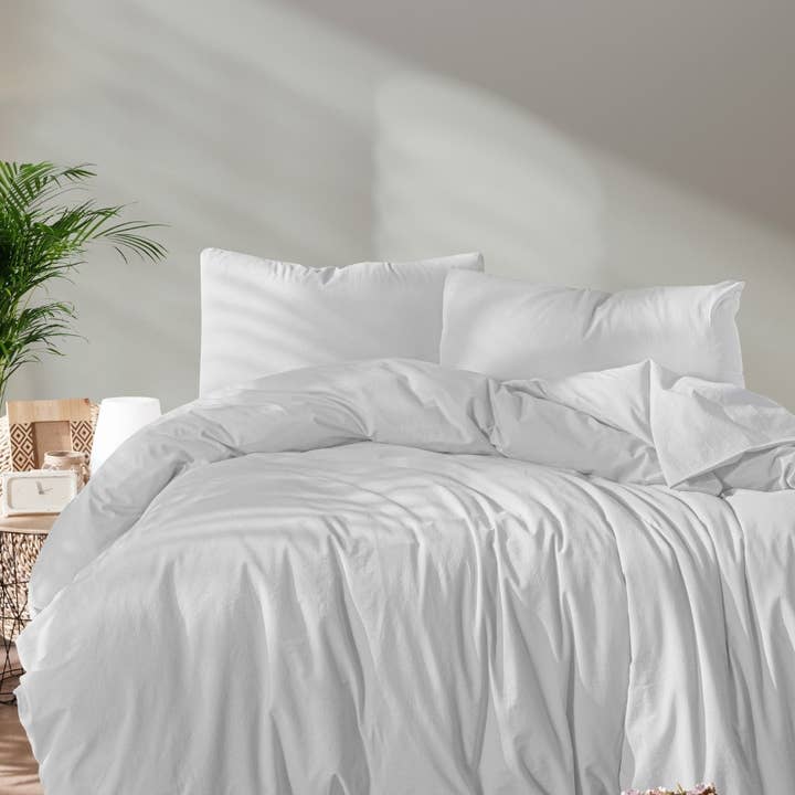 Vivamaison - Venta al por mayor Fundas nórdicas - Funda nórdica de algodón y lino colorida y natural1