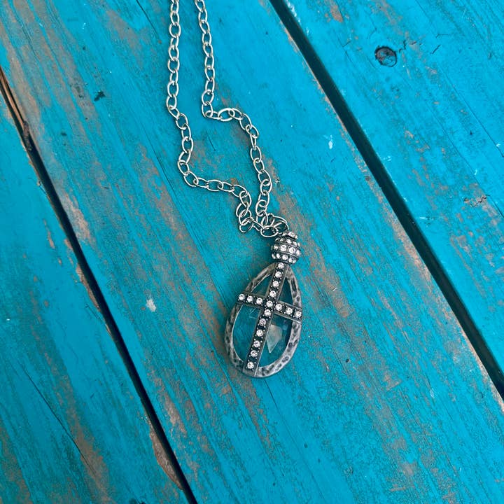 A Rare Bird Shop - Wholesale Pendant/Charm Necklace - Soldered Crystal Sparkle Pendant Necklace