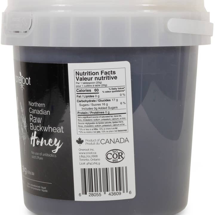 OneRoot - Wholesale Honey - Natural Raw Buckwheat Honey - 3kg1