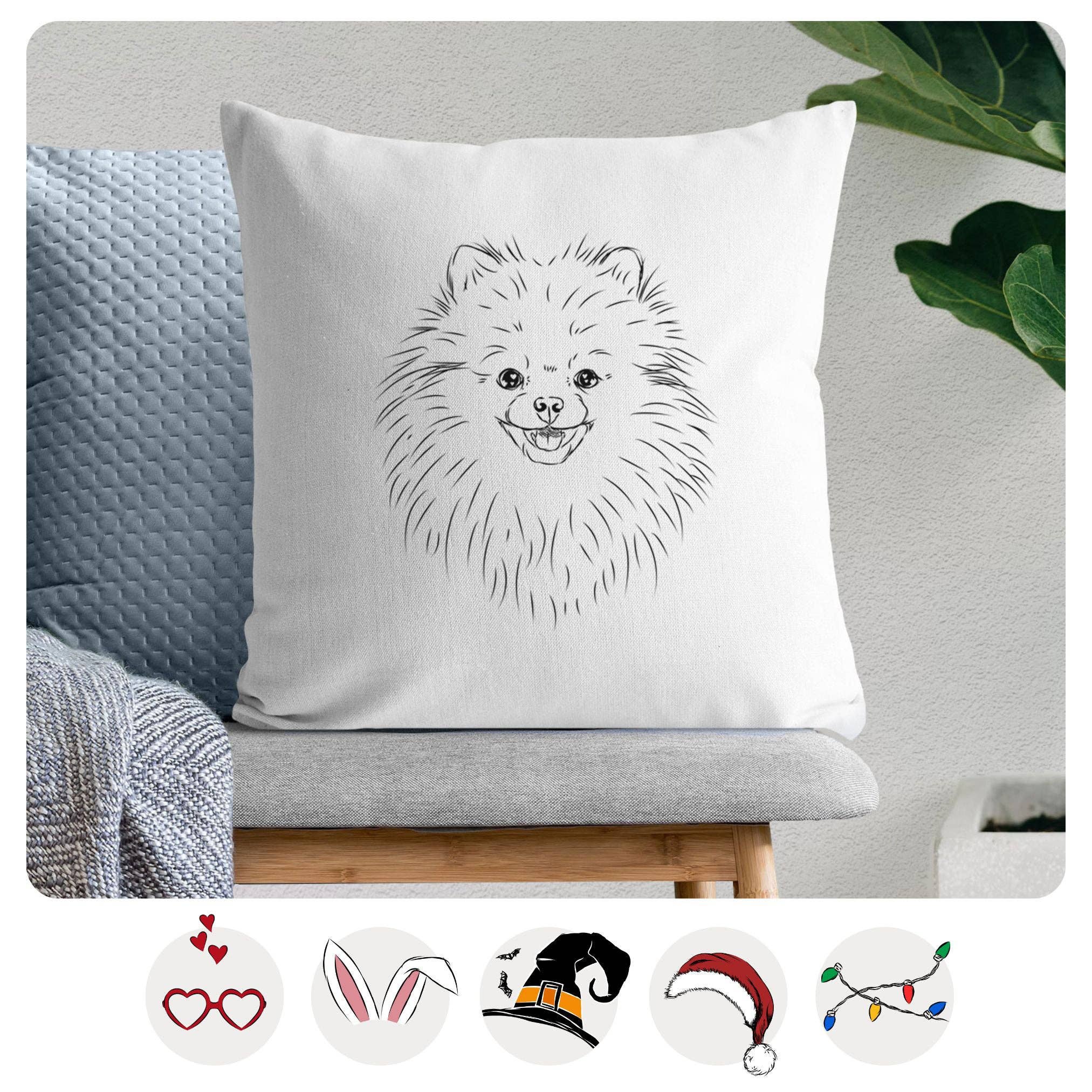 Inkopious - Vente Housse de coussin - Housse de coussin - Finn le Poméranien6