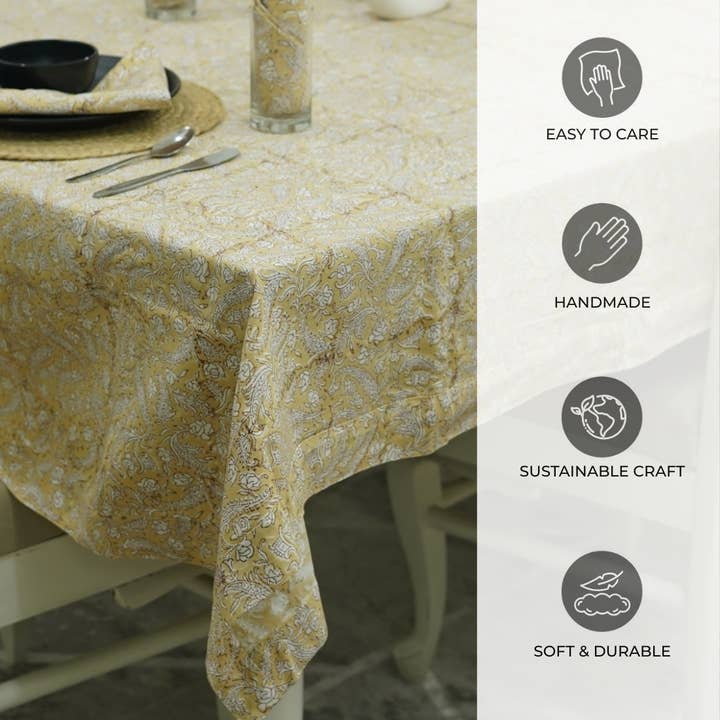 Fabdivine - Wholesale Tablecloth - Luxurious Table Cloth For Home Decor - Black Forest5