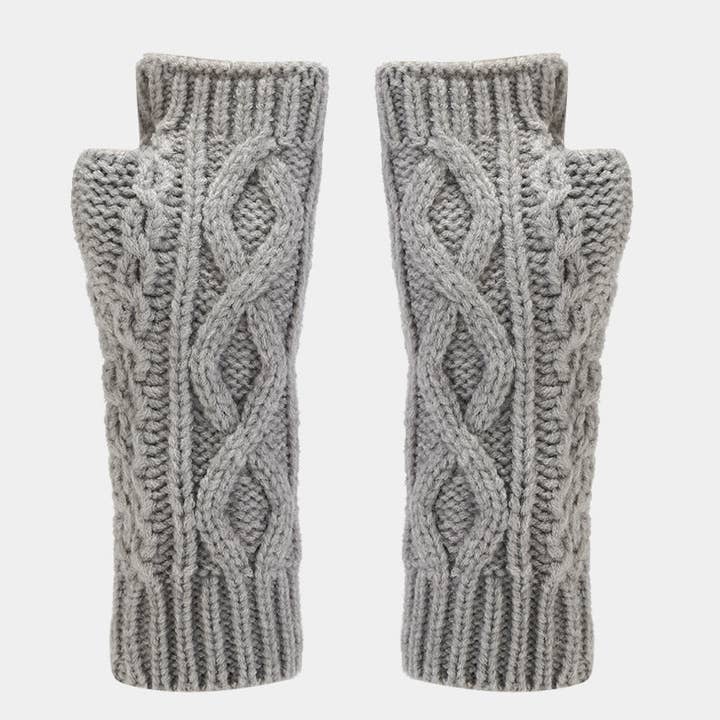 Dipped Shop - Wholesale Winter Accessory Set - Women's - Solid Color Twist Simple Knit Hat & Scarf Sets DPHS03426