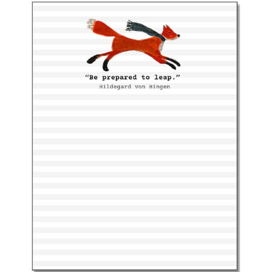 Running Fox Notepad for wholesale by She Said It.