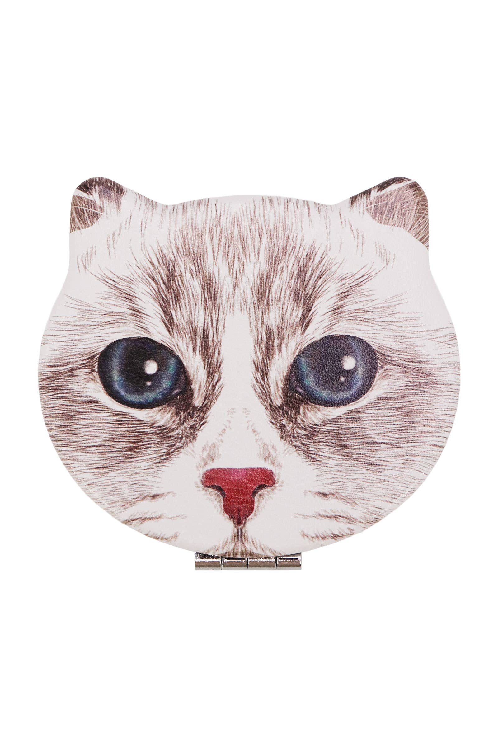 ASSORTED Kitty Cat Matte Compact Mirror for wholesale on Faire7
