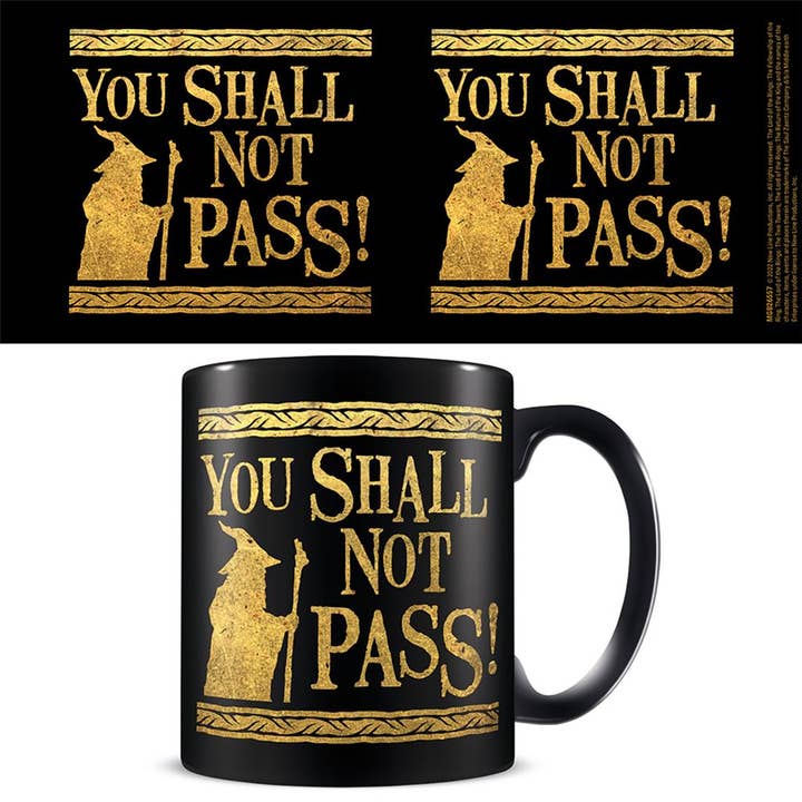 The Lord of the Rings(You Shall Not Pass) 11oz/315ml for wholesale by Pyramid International