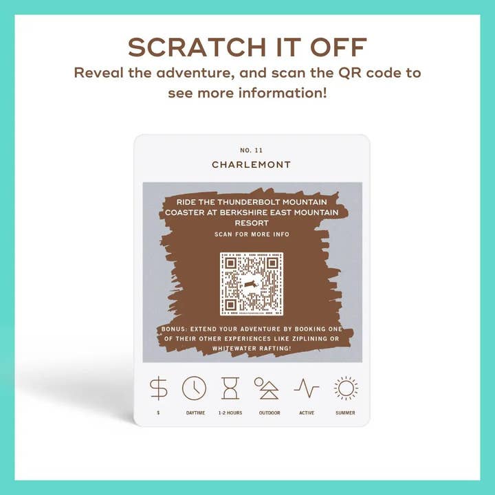 Reach International Outfitters - Wholesale Card Game - Massachusetts Adventure Bucket List