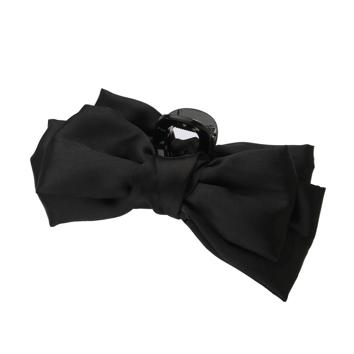 NINEXIS - Wholesale Hair Clip - Women's - CWAHA07430_LARGE BOW FABRIC HAIR CLAW CLIP FOR WOMEN0