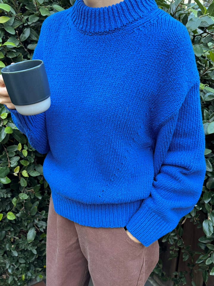 Zoe Cotton Sweater (2XS/S - 2M/L) for wholesale by Le Bon Shoppe