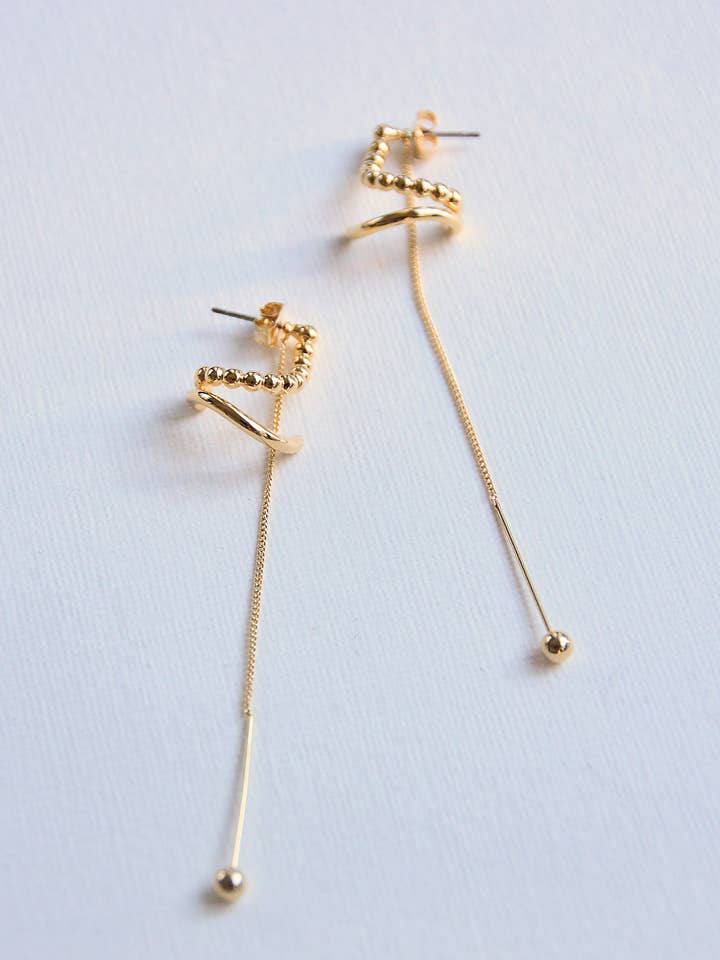 Gouden kralen met oorbellen voor wholesale door Marco Visconti