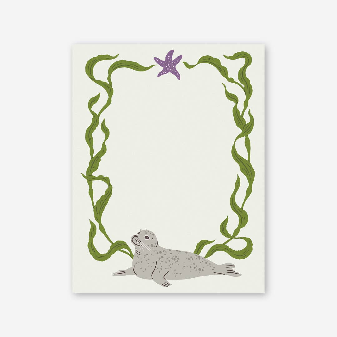 Cosmic Emigre - Wholesale Notepad - Seal & Starfish Notepad0