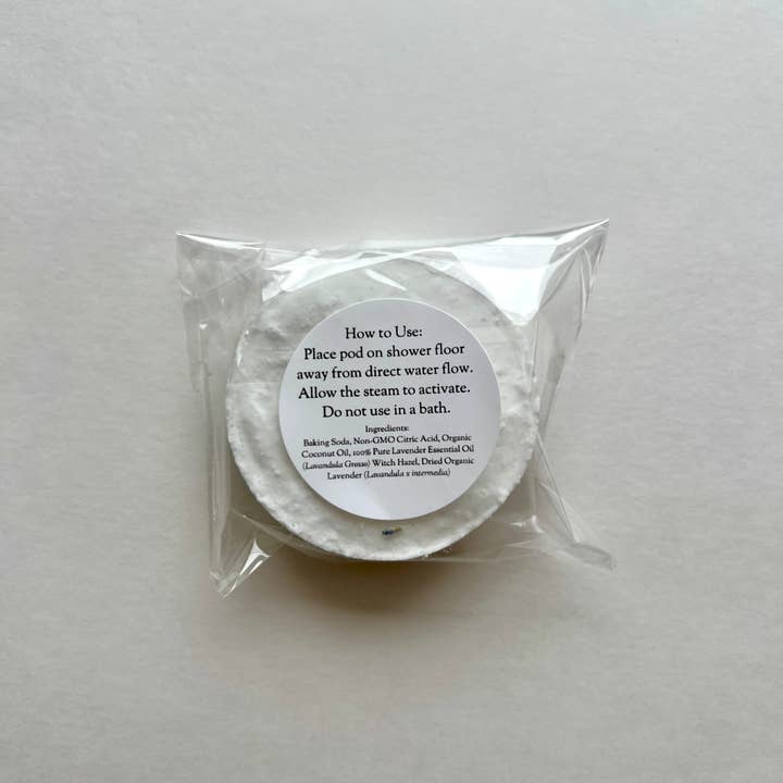 Unearthed Naturals - Wholesale Shower Steamer/Bomb - Lavender Shower Steamers | Botanical Aromatherapy