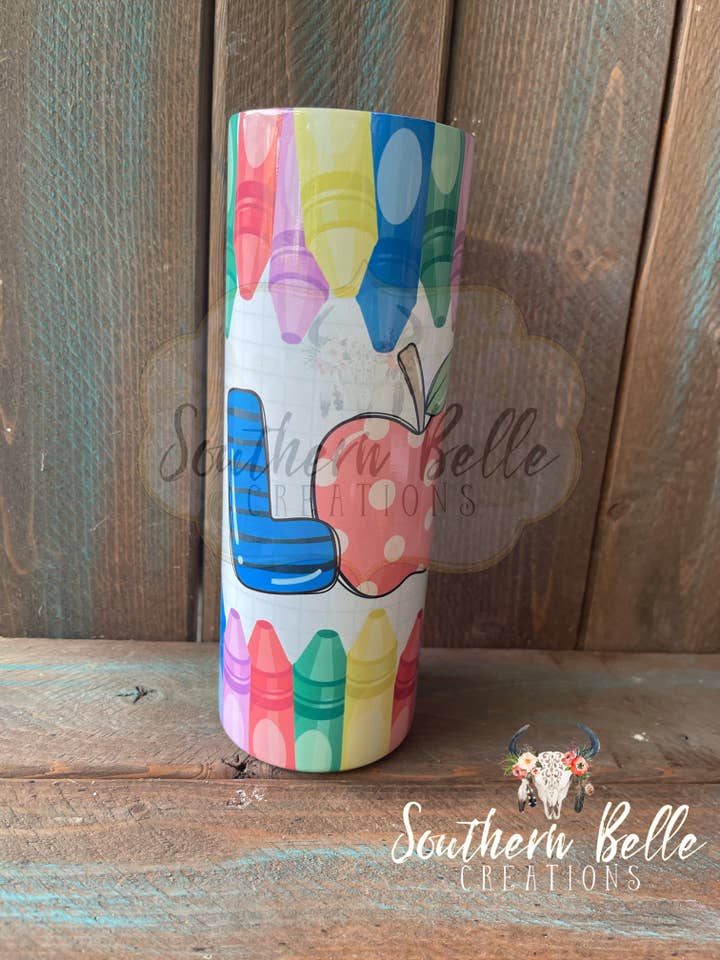 Lehrer Love Becher für den Großhandel von Southern Belle Creations