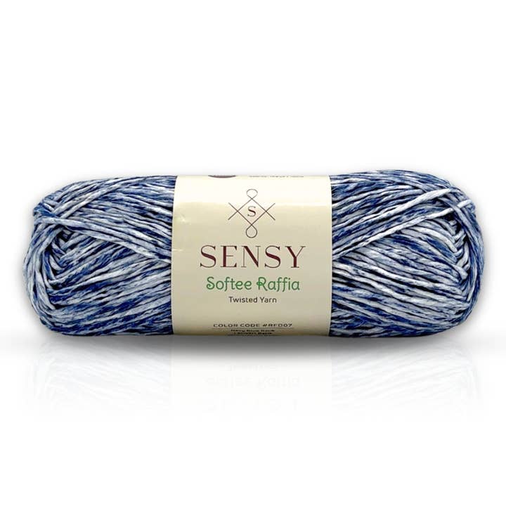 Sensy - Wholesale Yarn - Sensy Softee Raffia Twisted Yarn, 3.5 oz, 109 Yards, 100% Polyester, Gauge 4 Medium14