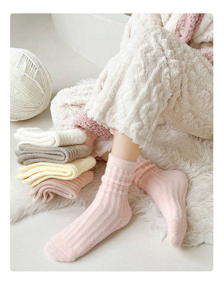 Gohobi （We cover U.S. import duties） - Wholesale Socks - Women's - Gohobi Warm Fleece Thickened Socks18