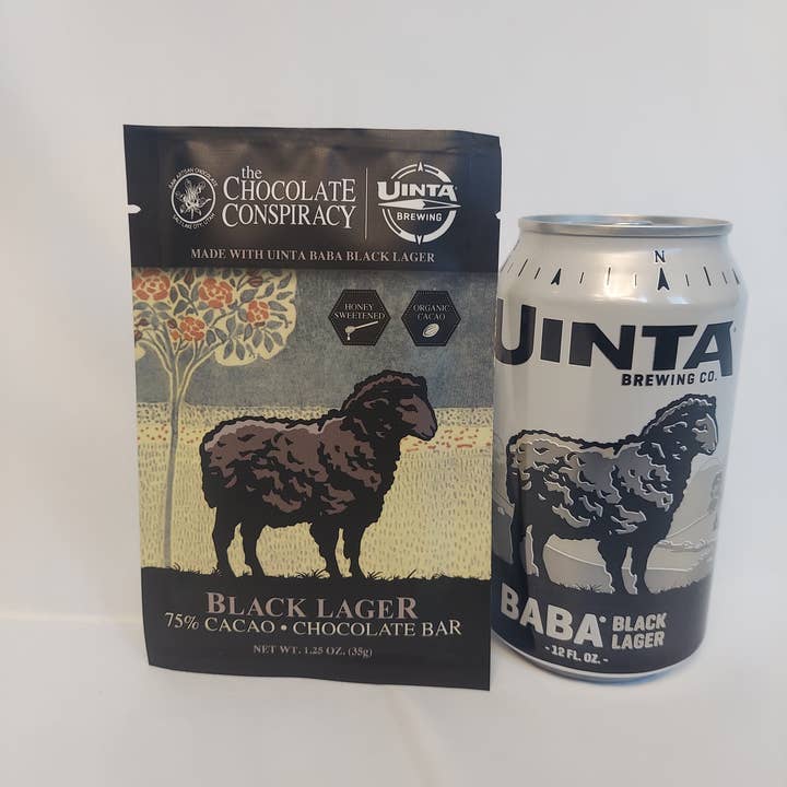 The Chocolate Conspiracy - Wholesale Chocolate Bar - Baba Black Lager Chocolate Bar