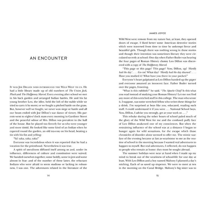 Hachette Book Group - Wholesale Classics - Dubliners by James Joyce2