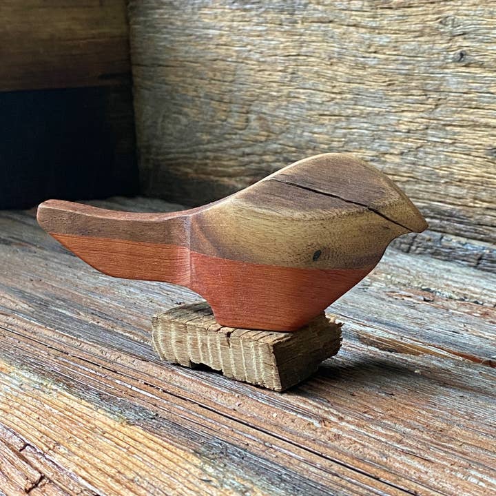 The Haven Woodshop - Wholesale Decorative Tabletop Object - Handcrafted Layered Wooden Birds33