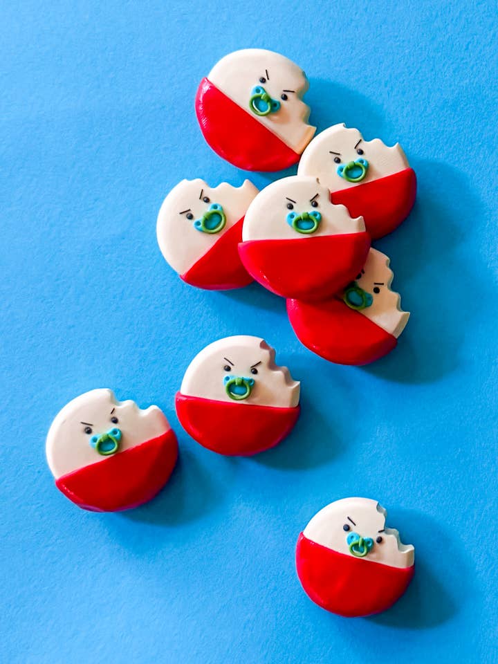 Baby Bell Magnet | Ler Magnet for engroshandel hos Larry’s Waffle Shop