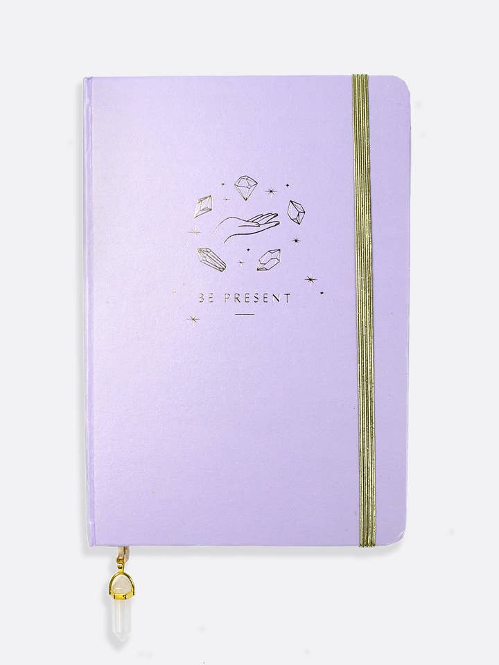 Journal, Elevated Crystals - Hard-Bound Band for wholesale by Elum Designs