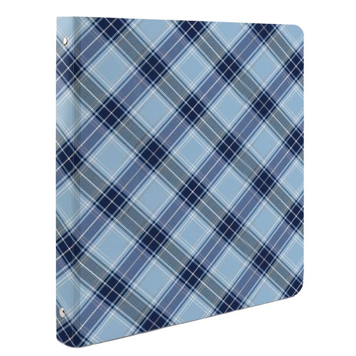 Conimar Promotions - Wholesale Binder - Blue 4pk Asst. Deco-Soft 3-Ring 1'" Binders 4