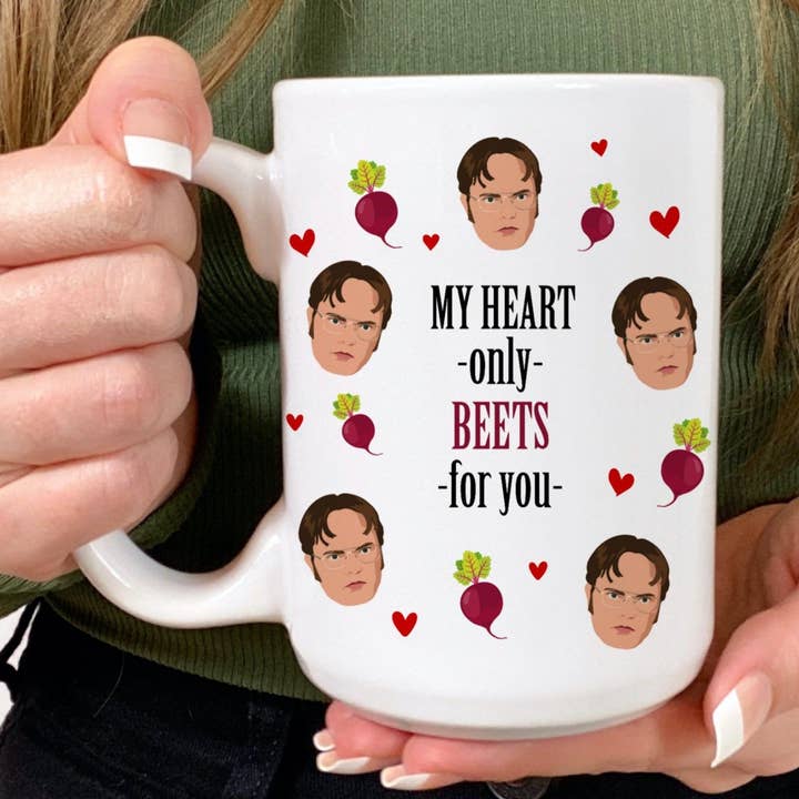 Love You a Latte Shop - Vente Tasse à café - Dwight My Heart Only Betteraves for you Tasse 15 oz0