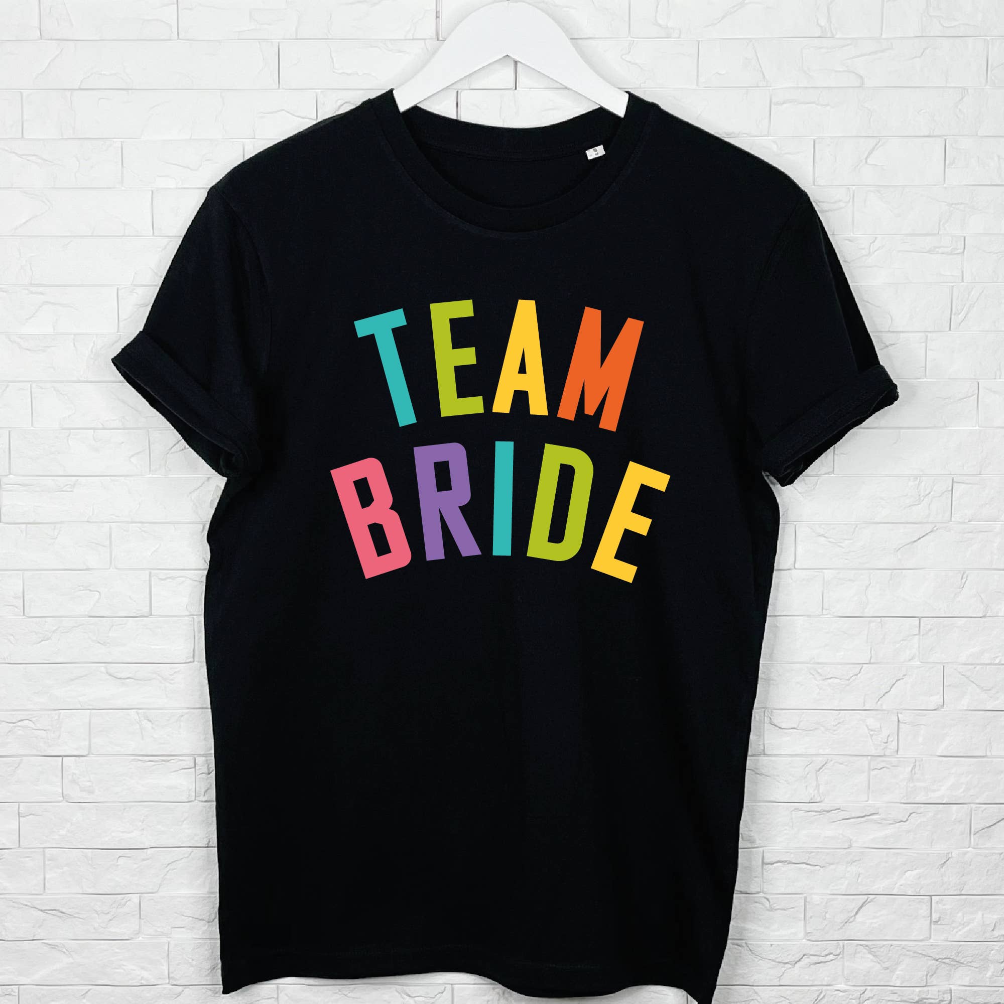Lovetree Design - Wholesale Screen printed t-shirt – Women′s - Bride Rainbow Arch And Silver T Shirt2