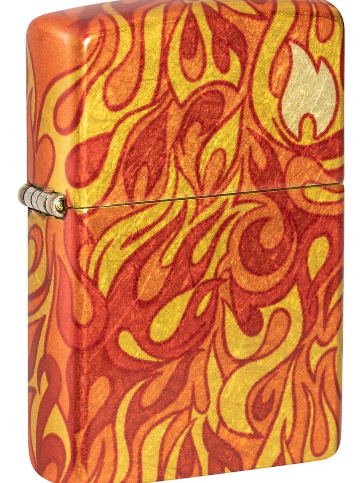 Zippo - 48458 Fire Zippo Design Genuine Lighter for wholesale by Zippo UK