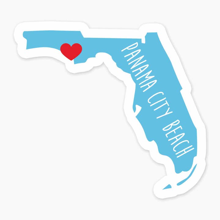 Your State - 3" Name Drop Sticker for wholesale by Nice Enough Stickers