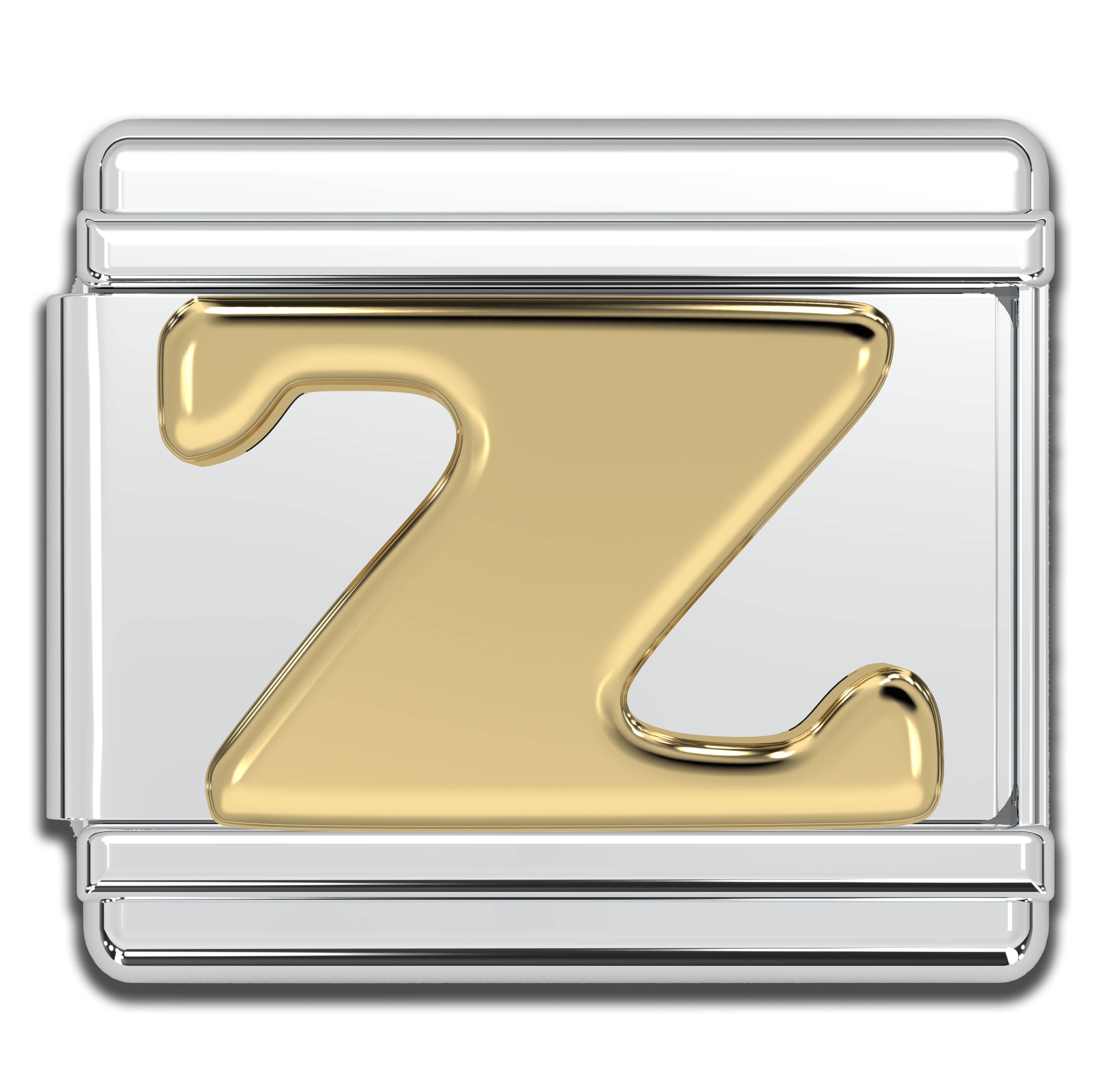 Natalia - Wholesale Individual Charm/Pendant - Italian Charm Letters A-Z - 9mm Gold Bracelet Charms22