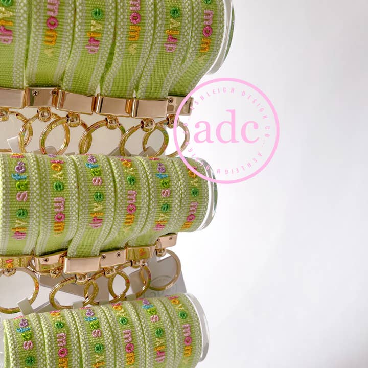 AshleighDesignCo - Wholesale Keychain - Women's - drive safe, love mom🤍 Keychain - *ADC Exclusive*2