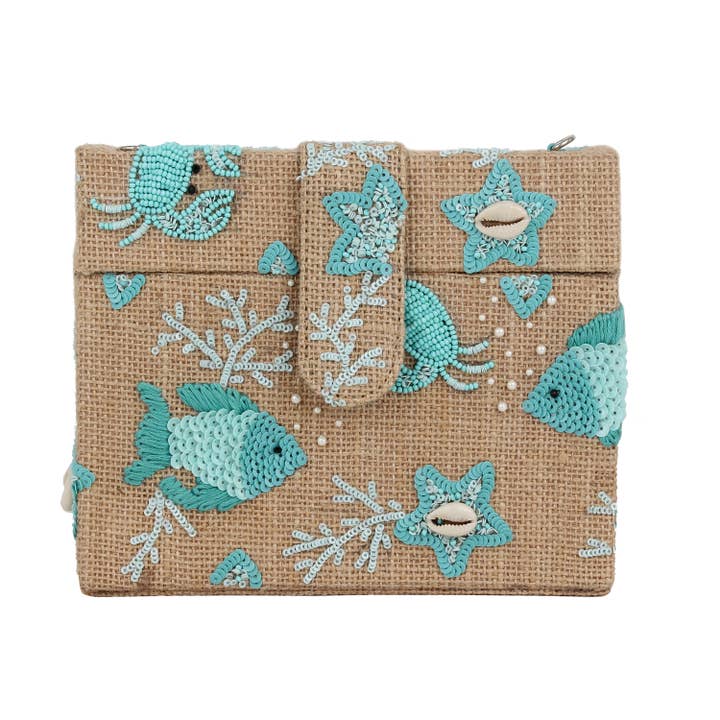 Embreagem de caixa sob o mar por atacado de Allie Beads