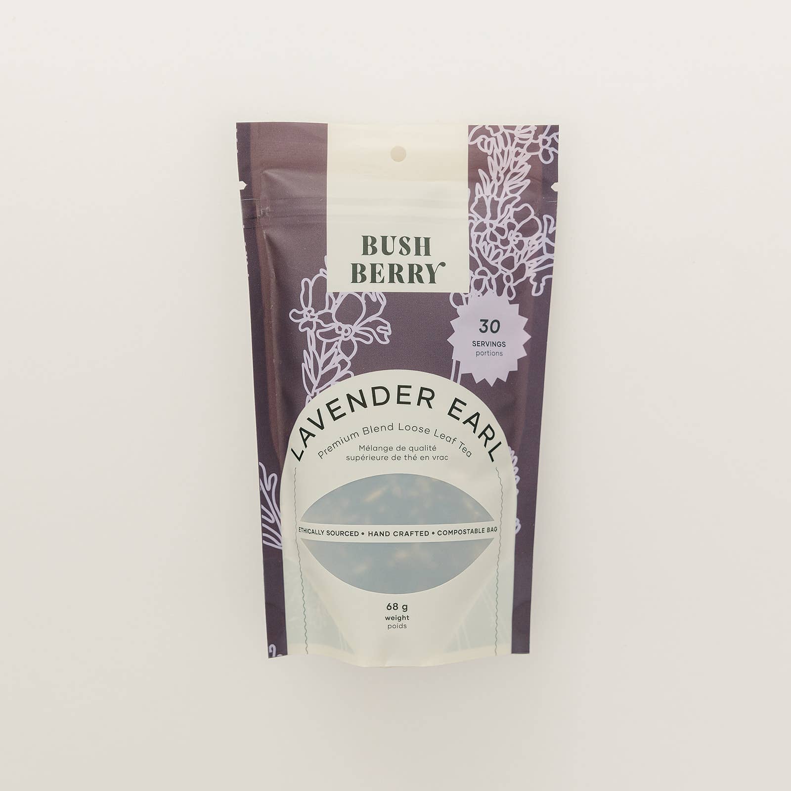 Bush Berry - Wholesale Loose Tea - Organic Lavender Earl Loose leaf tea5